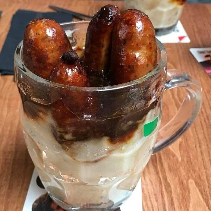 “Sausage And Mash, Please.”“Pint?”“Just A Half, I’m Driving.”