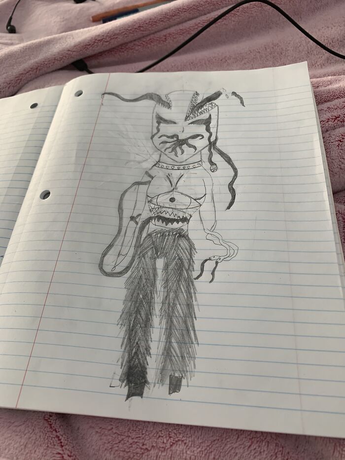 I Had A Really Dark Drawing Phase When I Was Younger