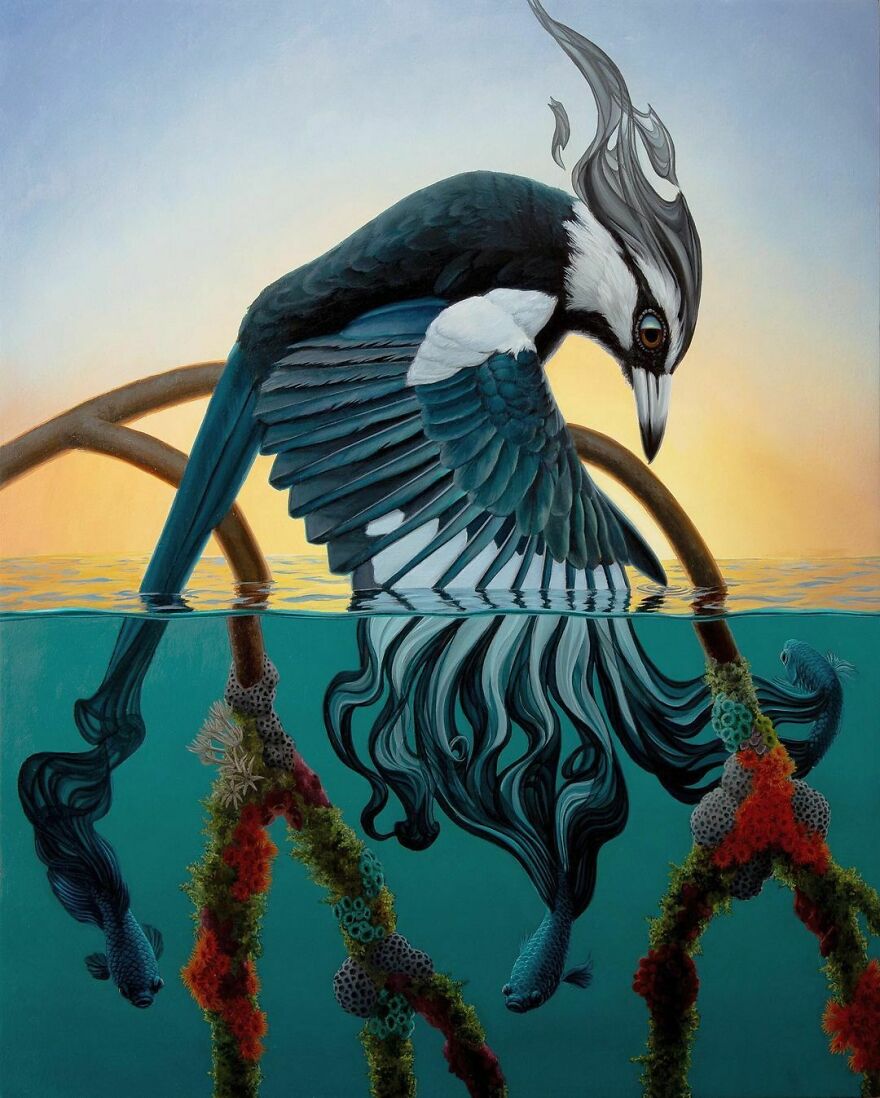 Artist Draws Inspiration From Nature To Make His Surreal Paintings