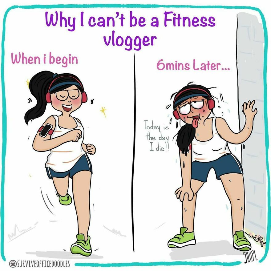 Indian Artist Shows The Daily Problems Of Women In A Fun Way