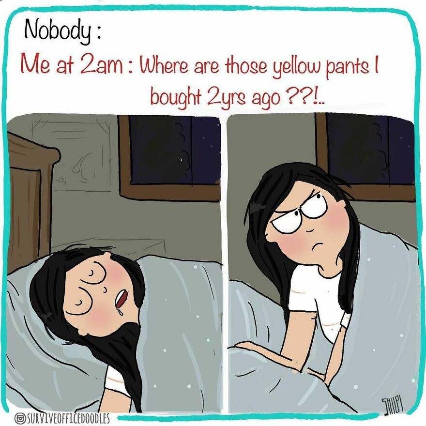 Indian Artist Shows The Daily Problems Of Women In A Fun Way