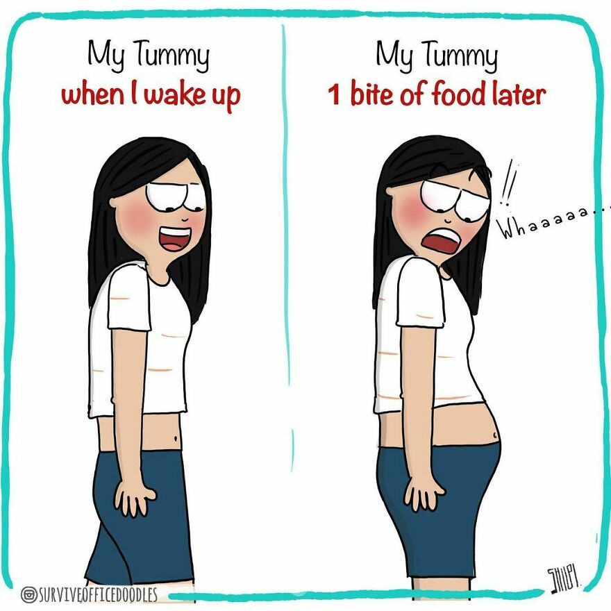 Indian Artist Shows The Daily Problems Of Women In A Fun Way