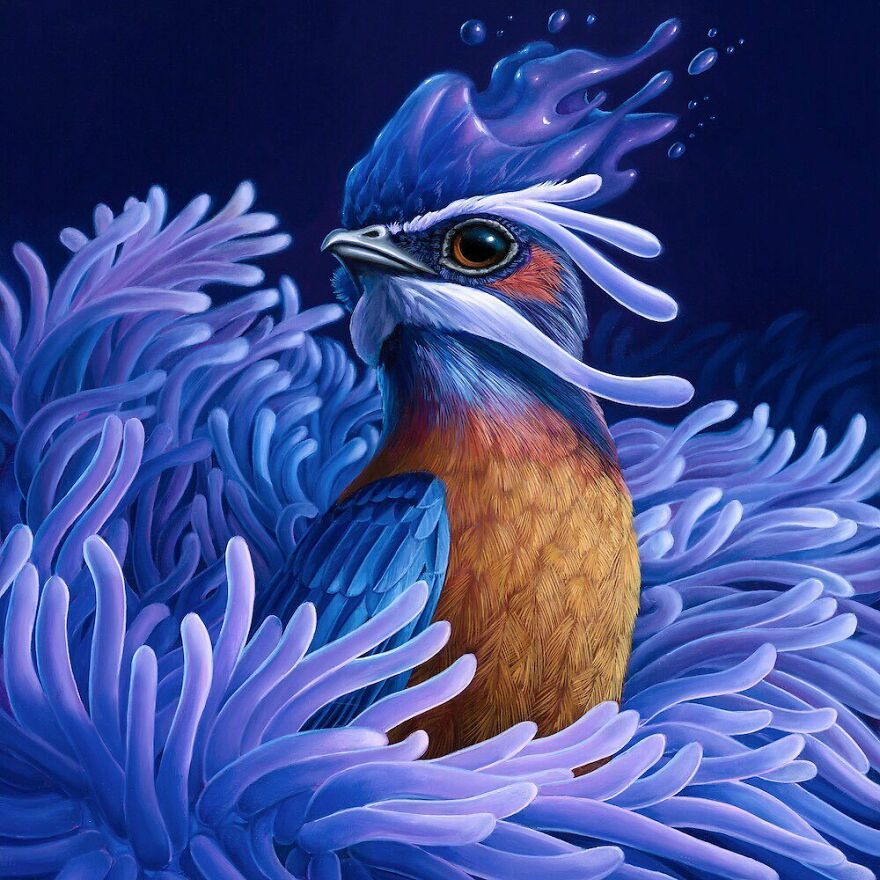 Artist Draws Inspiration From Nature To Make His Surreal Paintings