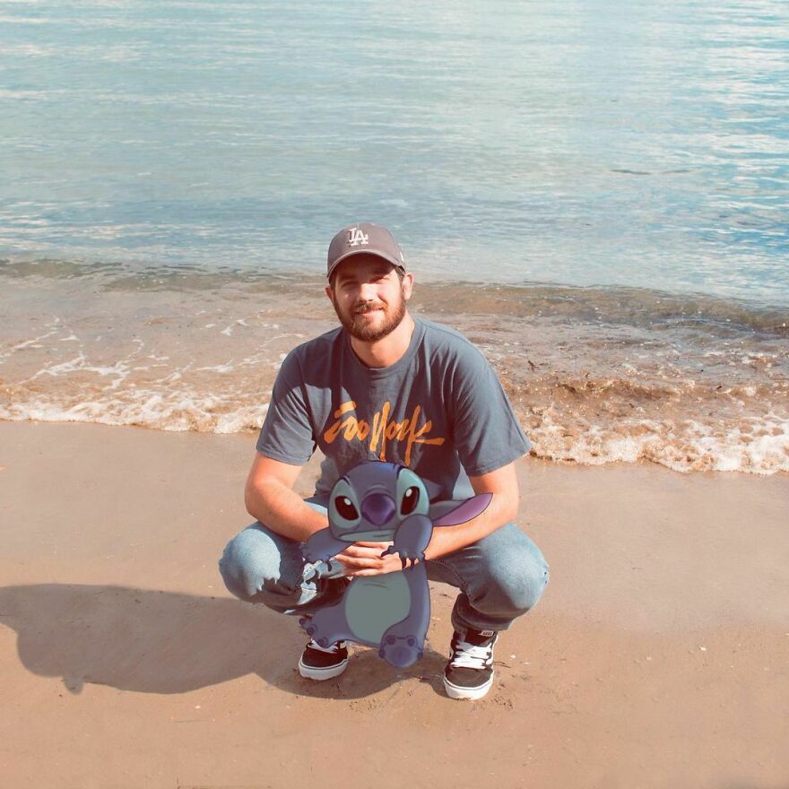 This Guy Keeps Bringing Disney Characters Into The Real World And The Result Couldn't Be More Hilarious (52 New Pics)