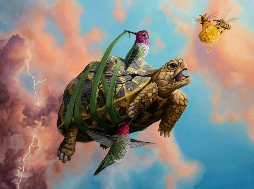 Artist Draws Inspiration From Nature To Make His Surreal Paintings