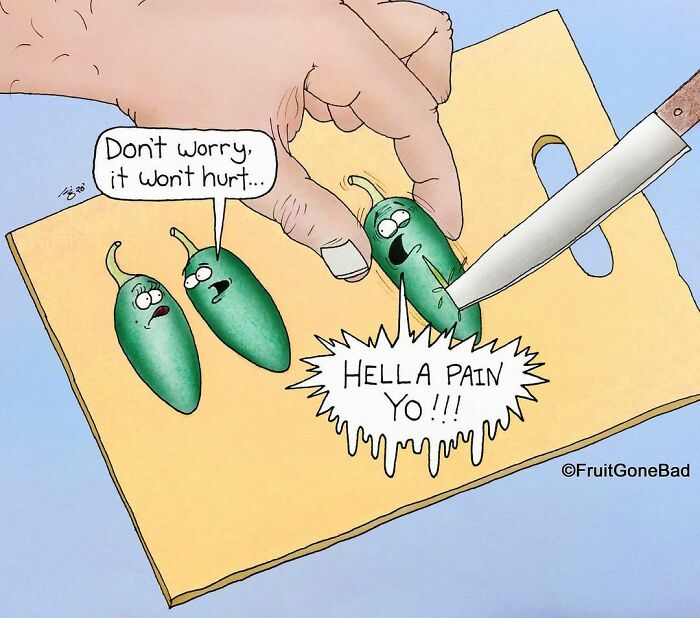 Fruit-Veggies-Foods-Comics-Dark-Humor-Fruit-Gone-Bad-NY-Cartoonist