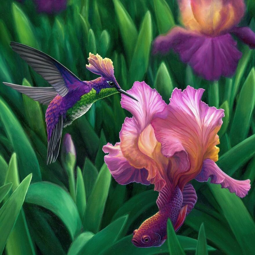 Artist Draws Inspiration From Nature To Make His Surreal Paintings