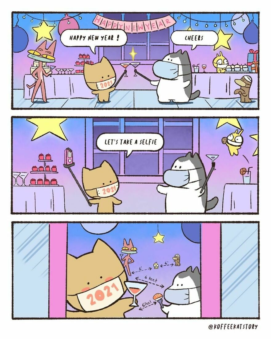 Cute-Animal-Comics-Koffee-Kat-Story-Arisa-Veeravitayases