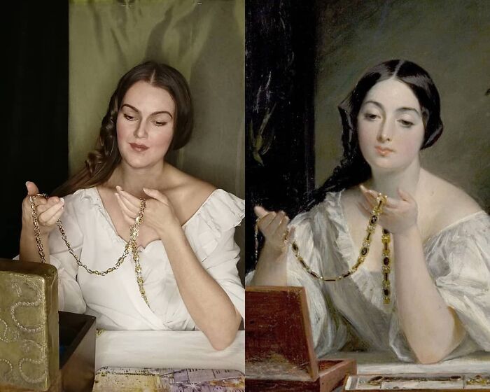 Charles Robert Leslie Туалет "The Toilette" (~1849)