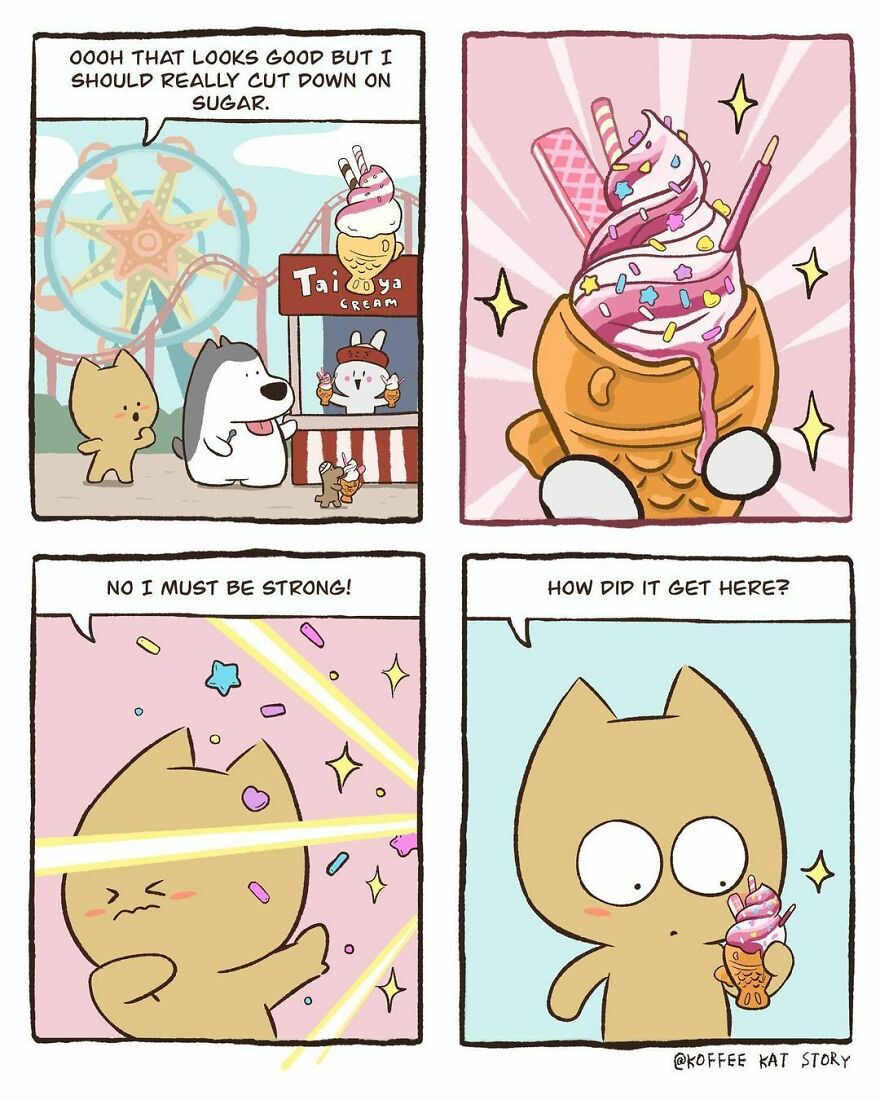 Cute-Animal-Comics-Koffee-Kat-Story-Arisa-Veeravitayases