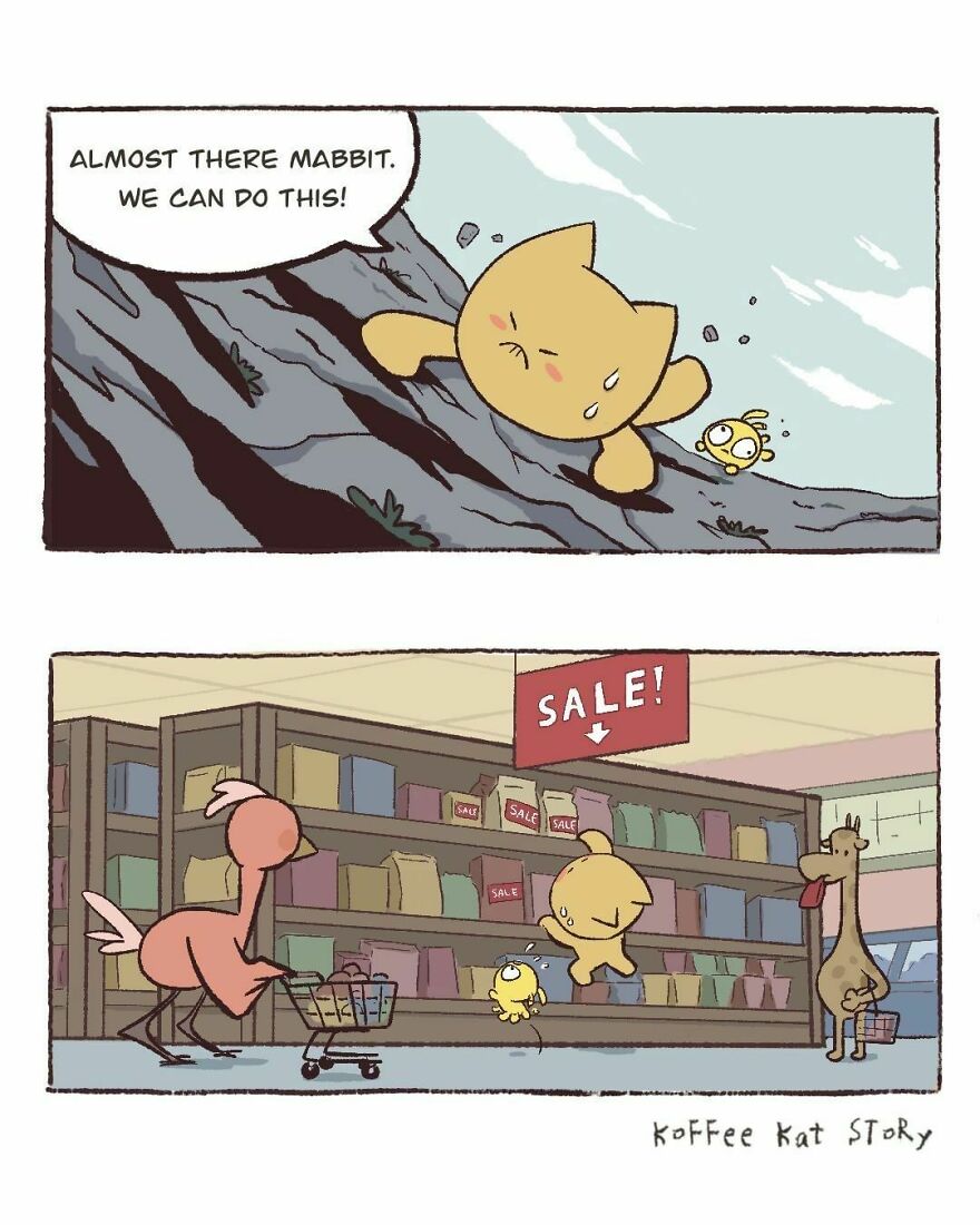 Cute-Animal-Comics-Koffee-Kat-Story-Arisa-Veeravitayases