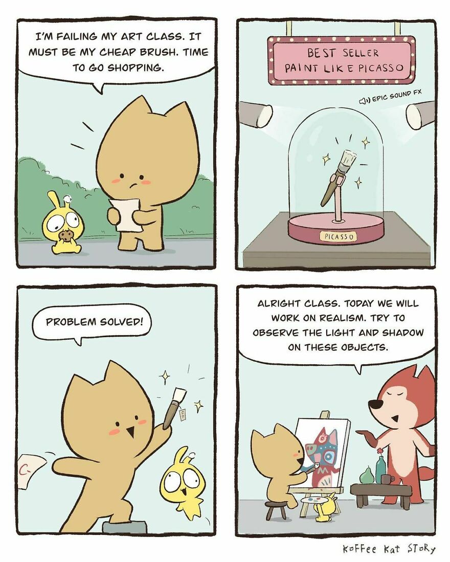 Cute-Animal-Comics-Koffee-Kat-Story-Arisa-Veeravitayases