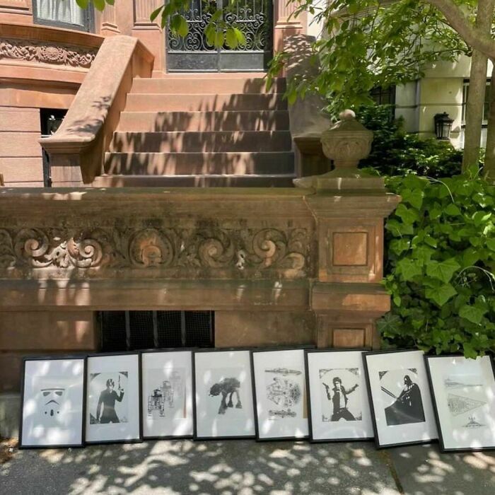 May The Force Me With You, Stoopers! Star Wars Prints 563 1st Street In Park Slope