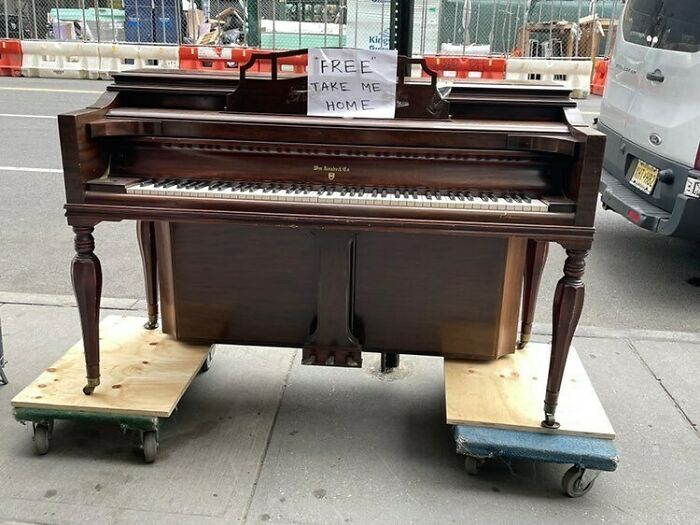 You Guys...it Comes With Its Own Transportation And Everything!! 72nd Between Broadway And West End