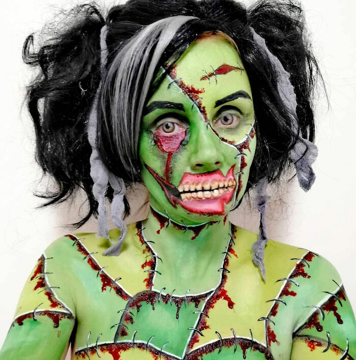 Body-Art-Optical-Illusion-Makeup-Transformations-Movie-Mayhem-Makeup-Emma-Van-De-Peer