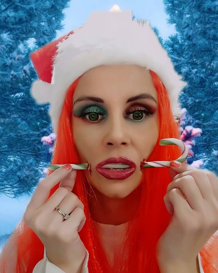 Body-Art-Optical-Illusion-Makeup-Transformations-Movie-Mayhem-Makeup-Emma-Van-De-Peer