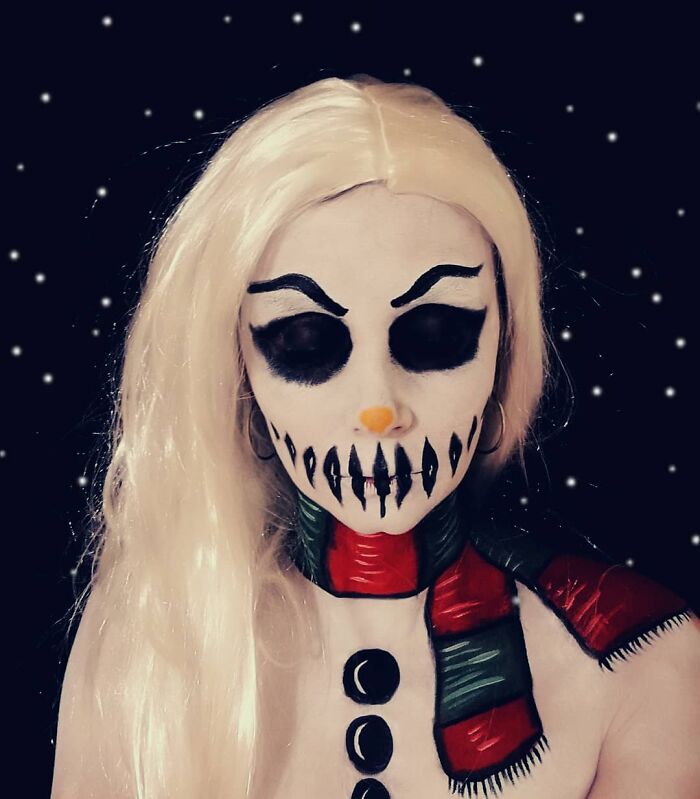 Body-Art-Optical-Illusion-Makeup-Transformations-Movie-Mayhem-Makeup-Emma-Van-De-Peer