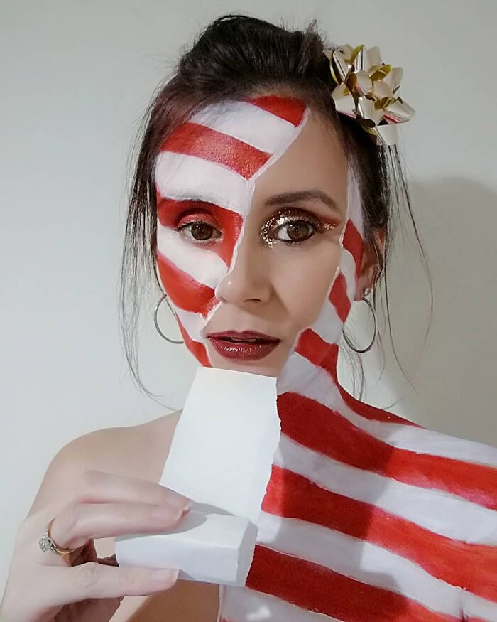 Body-Art-Optical-Illusion-Makeup-Transformations-Movie-Mayhem-Makeup-Emma-Van-De-Peer