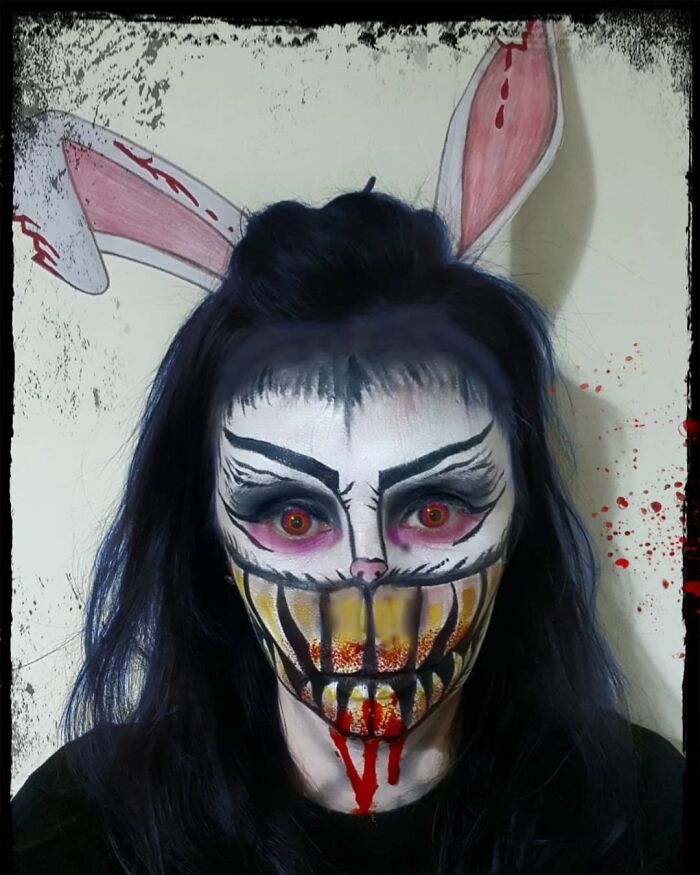 Body-Art-Optical-Illusion-Makeup-Transformations-Movie-Mayhem-Makeup-Emma-Van-De-Peer