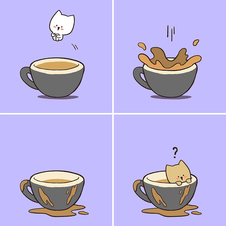 Cute-Animal-Comics-Koffee-Kat-Story-Arisa-Veeravitayases