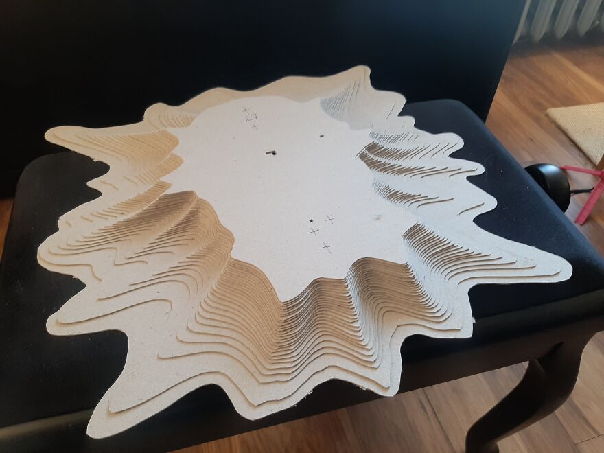 My DIY Cardboard Skull Moodlight