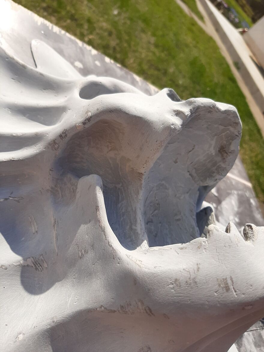 My DIY Cardboard Skull Moodlight