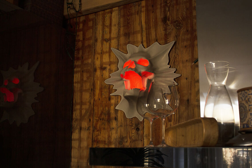 My DIY Cardboard Skull Moodlight