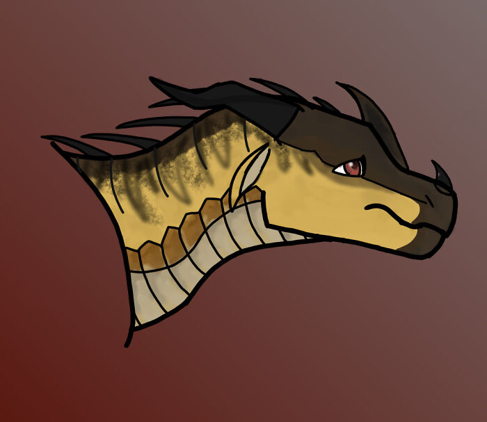 My Half Of An Art Trade With Someone Of Their Dragon