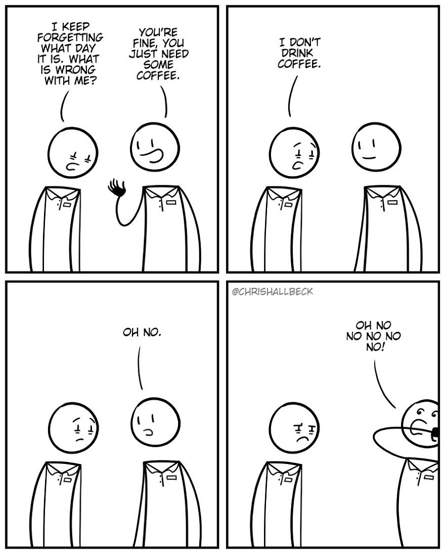 Funny Comics With Surprising Endings By Chris Hallbeck (New Pics)