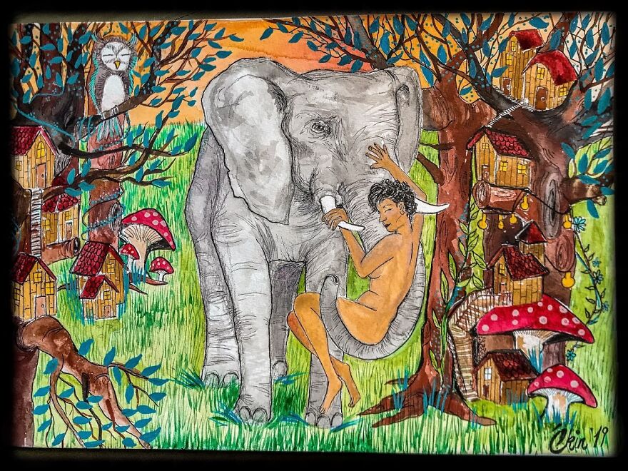 Brighton Artist Illustrates Daily Life, Dreams & Troubles Of Women