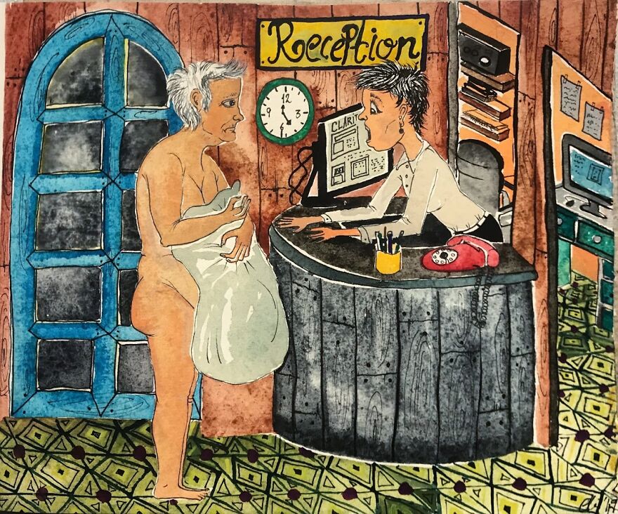 Brighton Artist Illustrates Daily Life, Dreams & Troubles Of Women