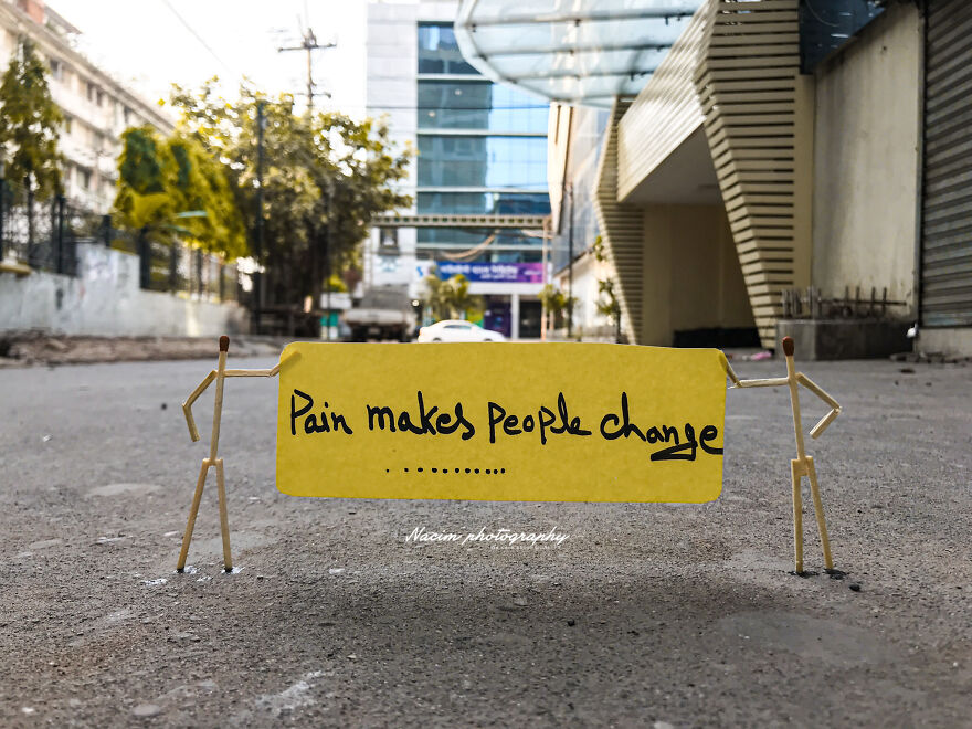 Pain Makes People Change