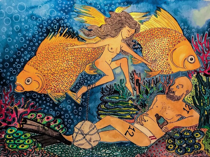 Brighton Artist Illustrates Daily Life, Dreams & Troubles Of Women