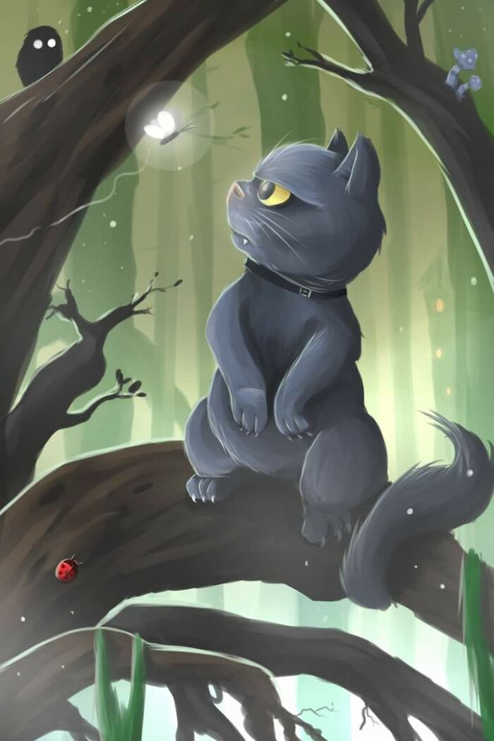 Our Cat Max In A Land Of Fables