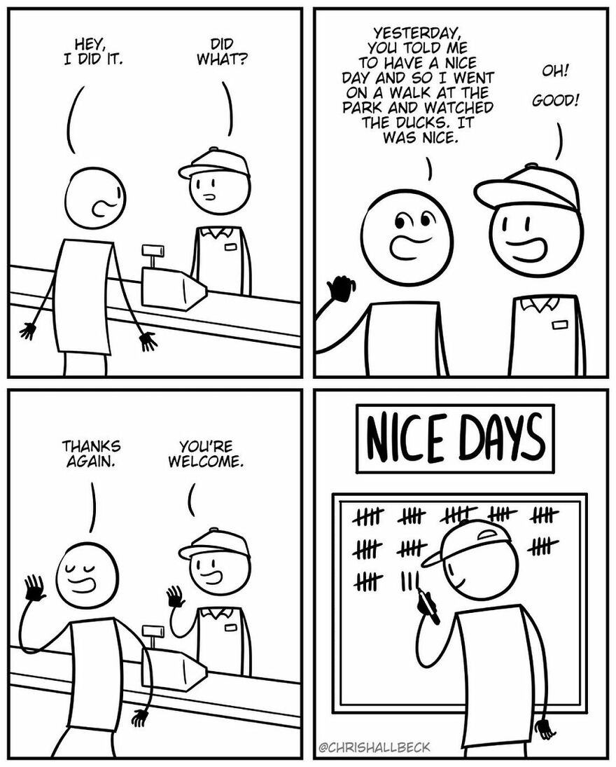 Funny Comics With Surprising Endings By Chris Hallbeck (New Pics)