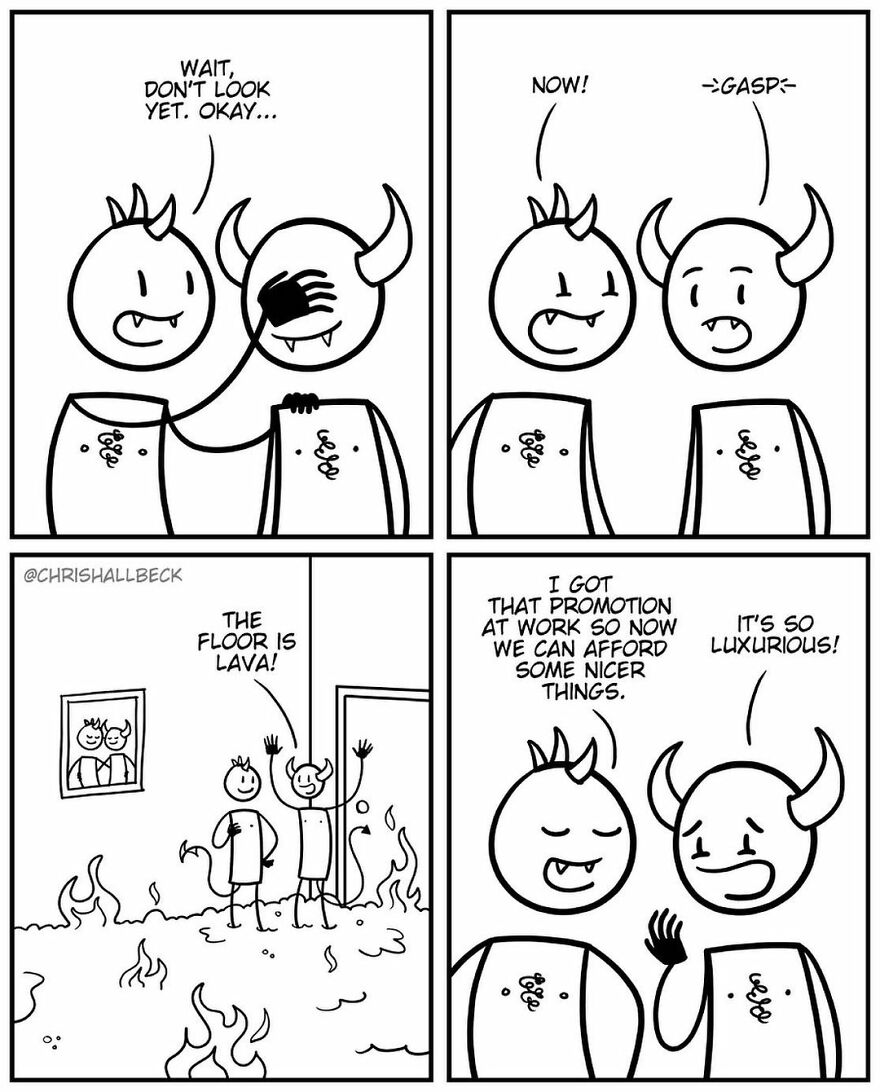 Funny Comics With Surprising Endings By Chris Hallbeck (New Pics)