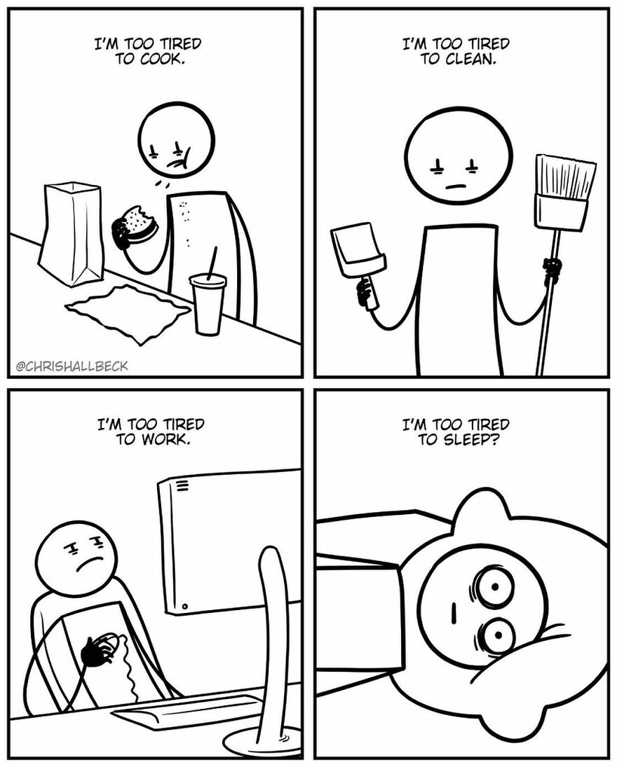 Funny Comics With Surprising Endings By Chris Hallbeck (New Pics)