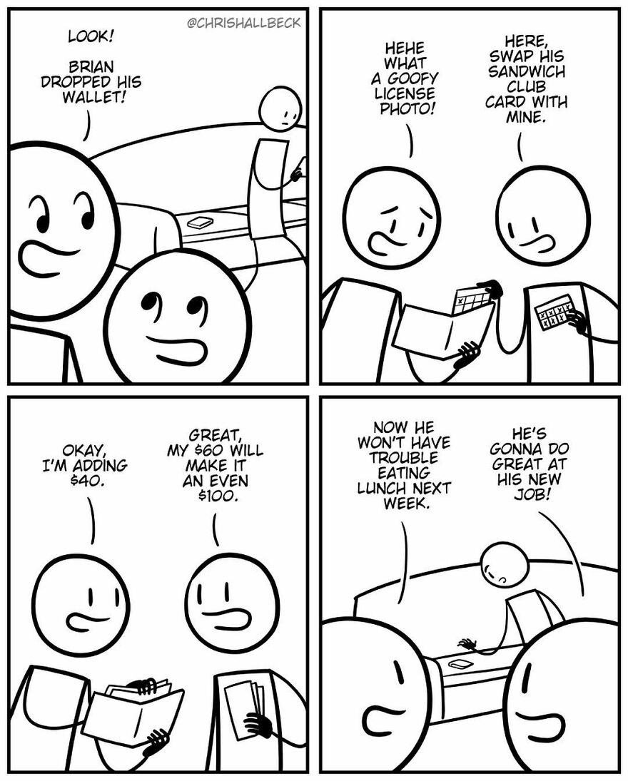 Funny Comics With Surprising Endings By Chris Hallbeck (New Pics)