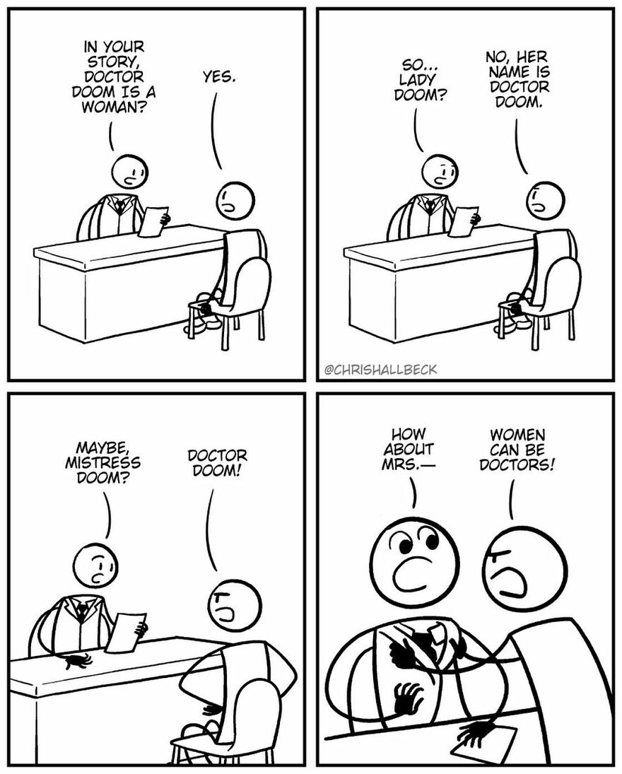 Funny Comics With Surprising Endings By Chris Hallbeck (New Pics)