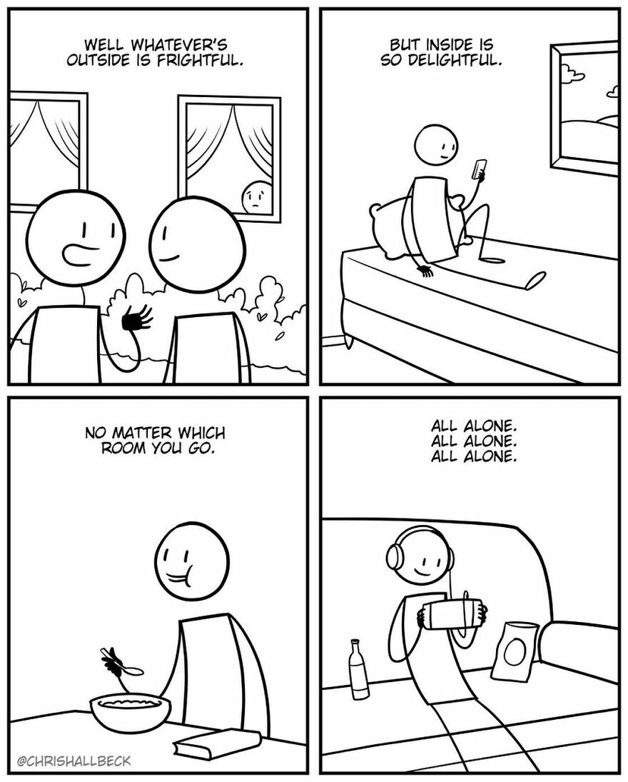 Funny Comics With Surprising Endings By Chris Hallbeck (New Pics)