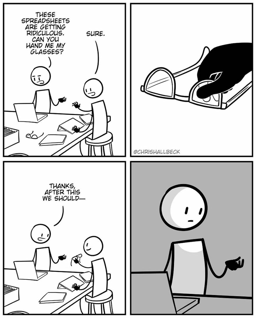 Funny Comics With Surprising Endings By Chris Hallbeck (New Pics)