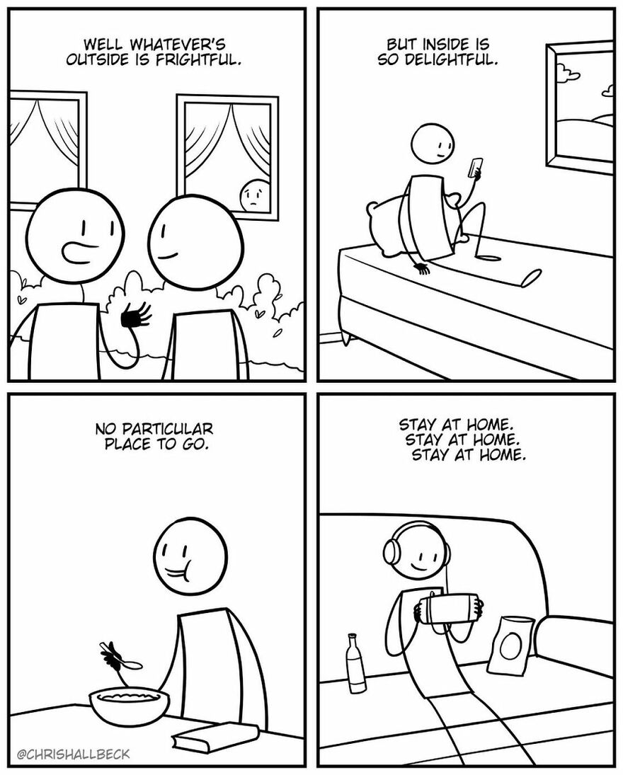 Funny Comics With Surprising Endings By Chris Hallbeck (New Pics)