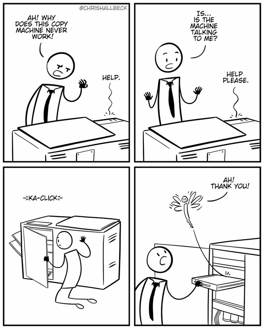 Funny Comics With Surprising Endings By Chris Hallbeck (New Pics)