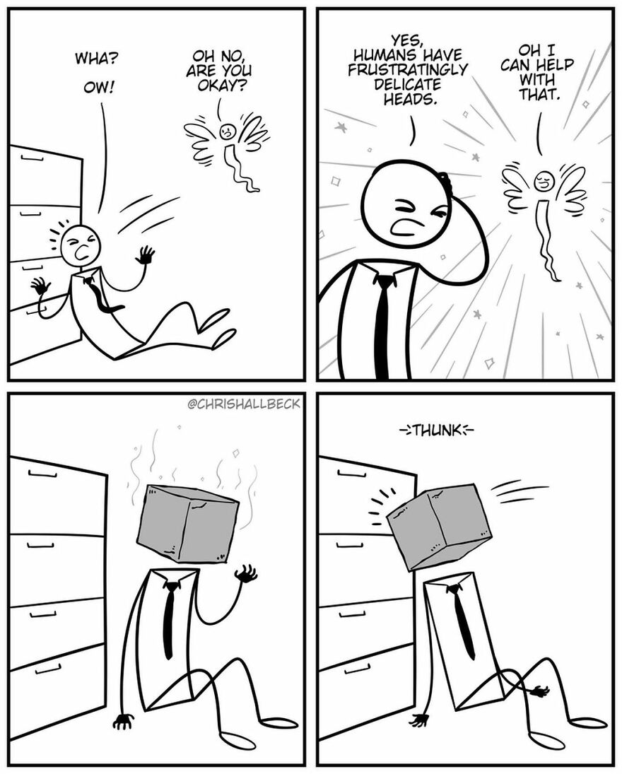 Funny Comics With Surprising Endings By Chris Hallbeck (New Pics)