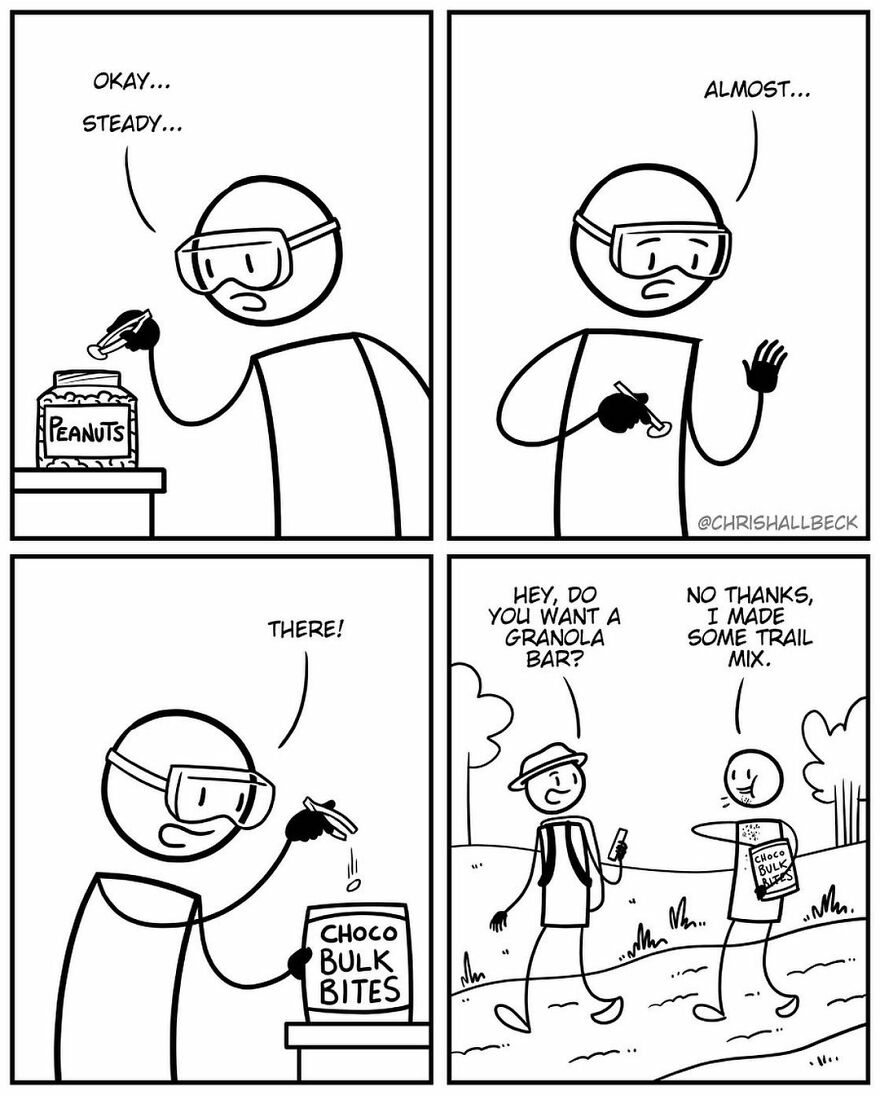 Funny Comics With Surprising Endings By Chris Hallbeck (New Pics)