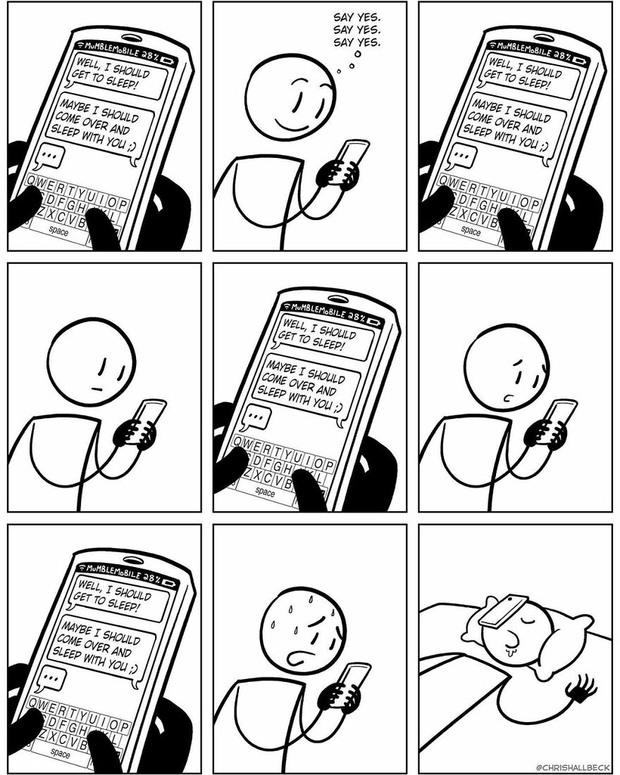 Funny Comics With Surprising Endings By Chris Hallbeck (New Pics)