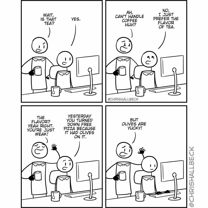 Funny Comics With Surprising Endings By Chris Hallbeck (New Pics)