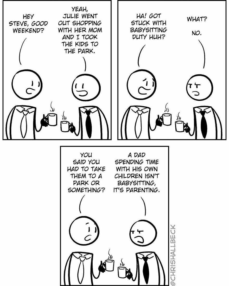 Funny Comics With Surprising Endings By Chris Hallbeck (New Pics)