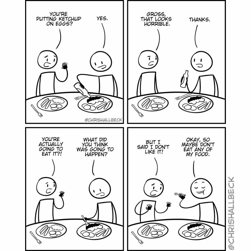 Funny Comics With Surprising Endings By Chris Hallbeck (New Pics)