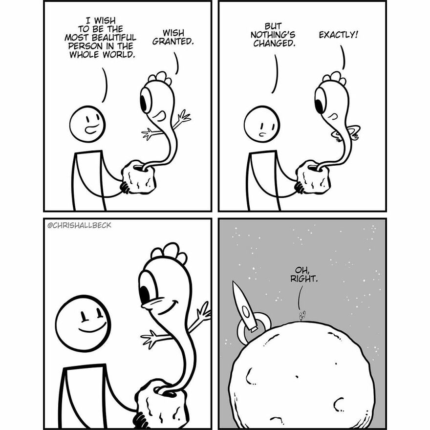 Funny Comics With Surprising Endings By Chris Hallbeck (New Pics)